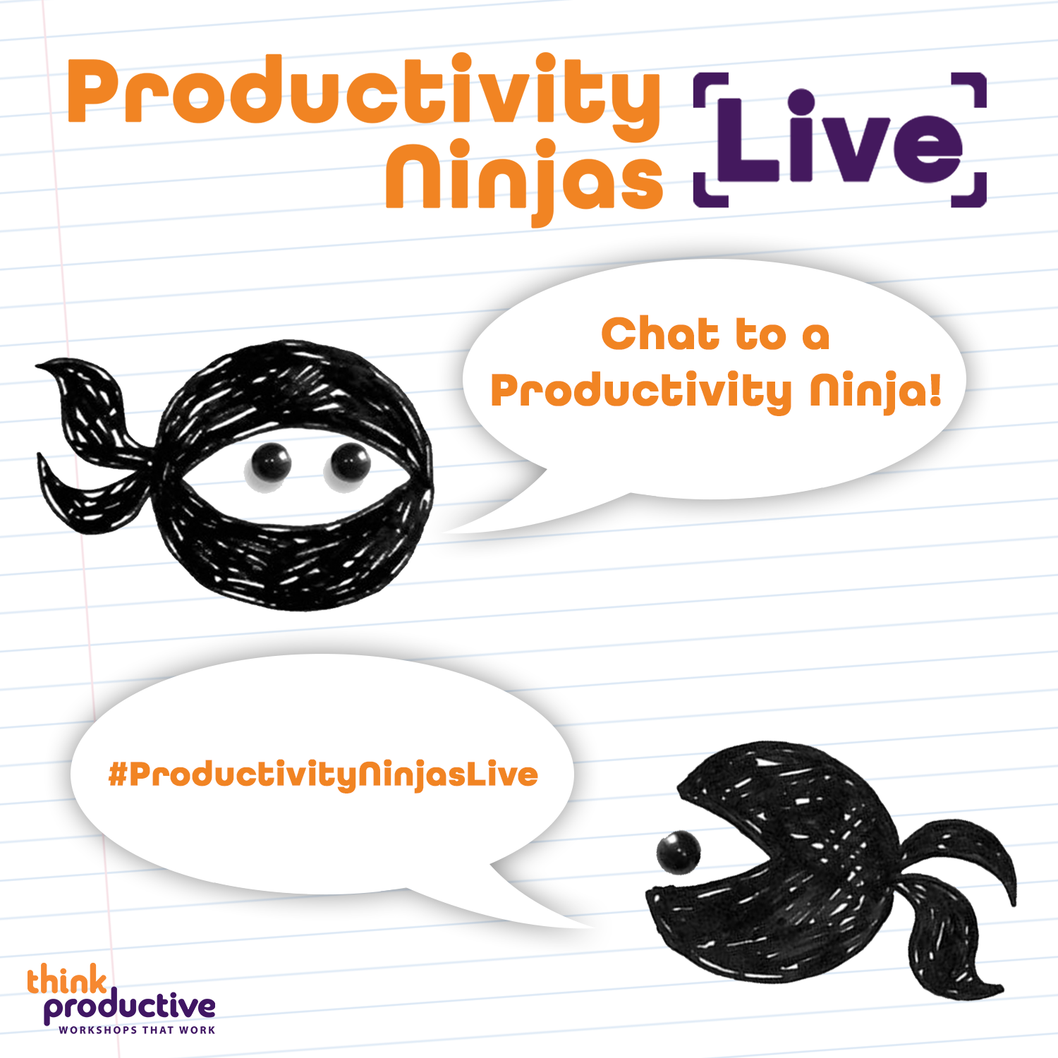 Productivity Ninjas Live: Sticking to Your Goals
