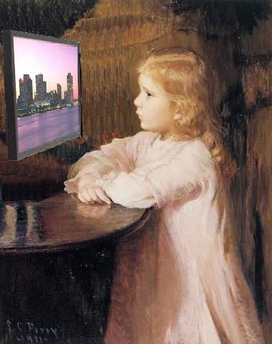 The Viewer, after Lilla Cabot Perry