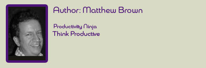 Matthew Brown delivers time management workshops with a different in the London area